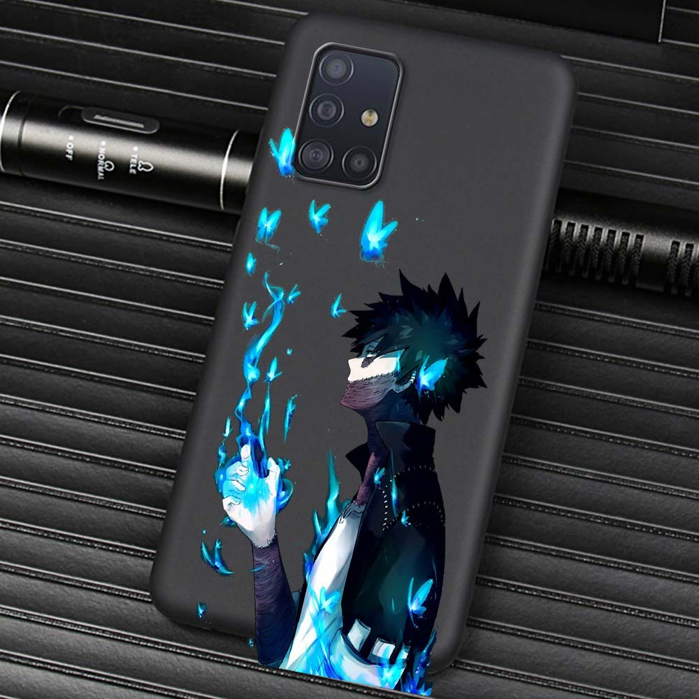 

Чехол для телефона Dabi My Hero Academia с аниме для Samsung Galaxy A51 A71 A21S A12 A11 A31 A41 A72 A01 A03s A52 A32 A22 A13 5G Samsung A72 5G