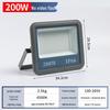 Outdoor High-Pole Rechargeable Floodlight