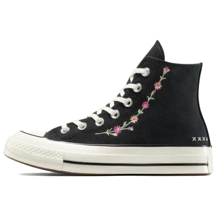 Converse 1970s Comfortable and Versatile High-top Canvas Shoes Unisex Black