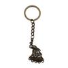 Pfauen Emaille Charms Eulen Schlüsselanhänger Vogel Anhänger Schlüsselring 28mm