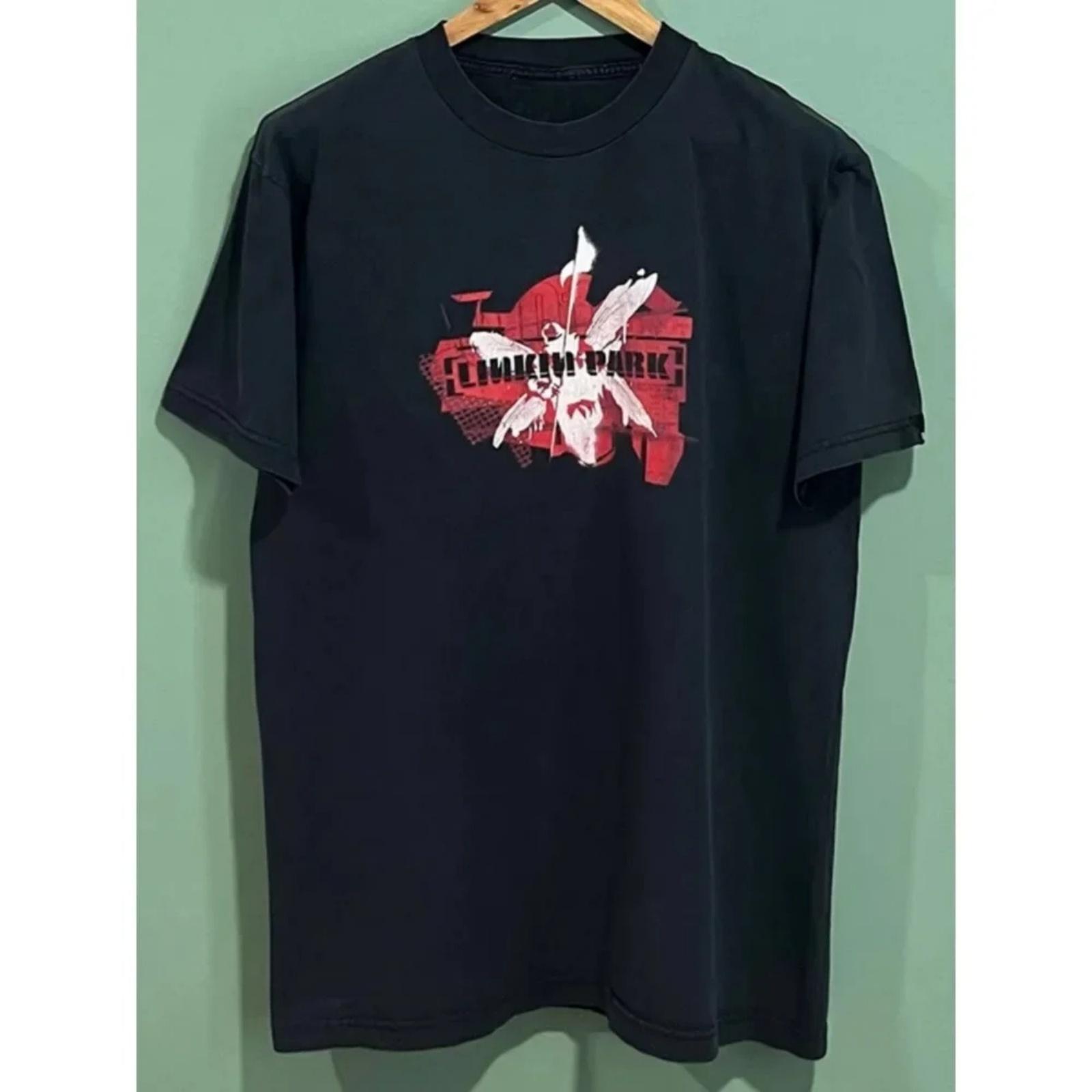 

2025 Popular New Linkin Park Rock Band Europe and The United States Short-sleeved Unisex Tshirt Clothes for Men and Women Around XXXXXL різнокольоровий