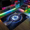 Tappeto in Velluto di Cristallo Design Chelsea FC Accogliente Non?Tappeto Stampato Antiscivolo per Camera da Letto Soggiorno Ingresso