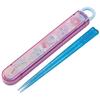 Skater Chopsticks and Chopstick Case Set for Kids, Lunch Box, 16.5cm, Made In Japan, Dishwasher Safe