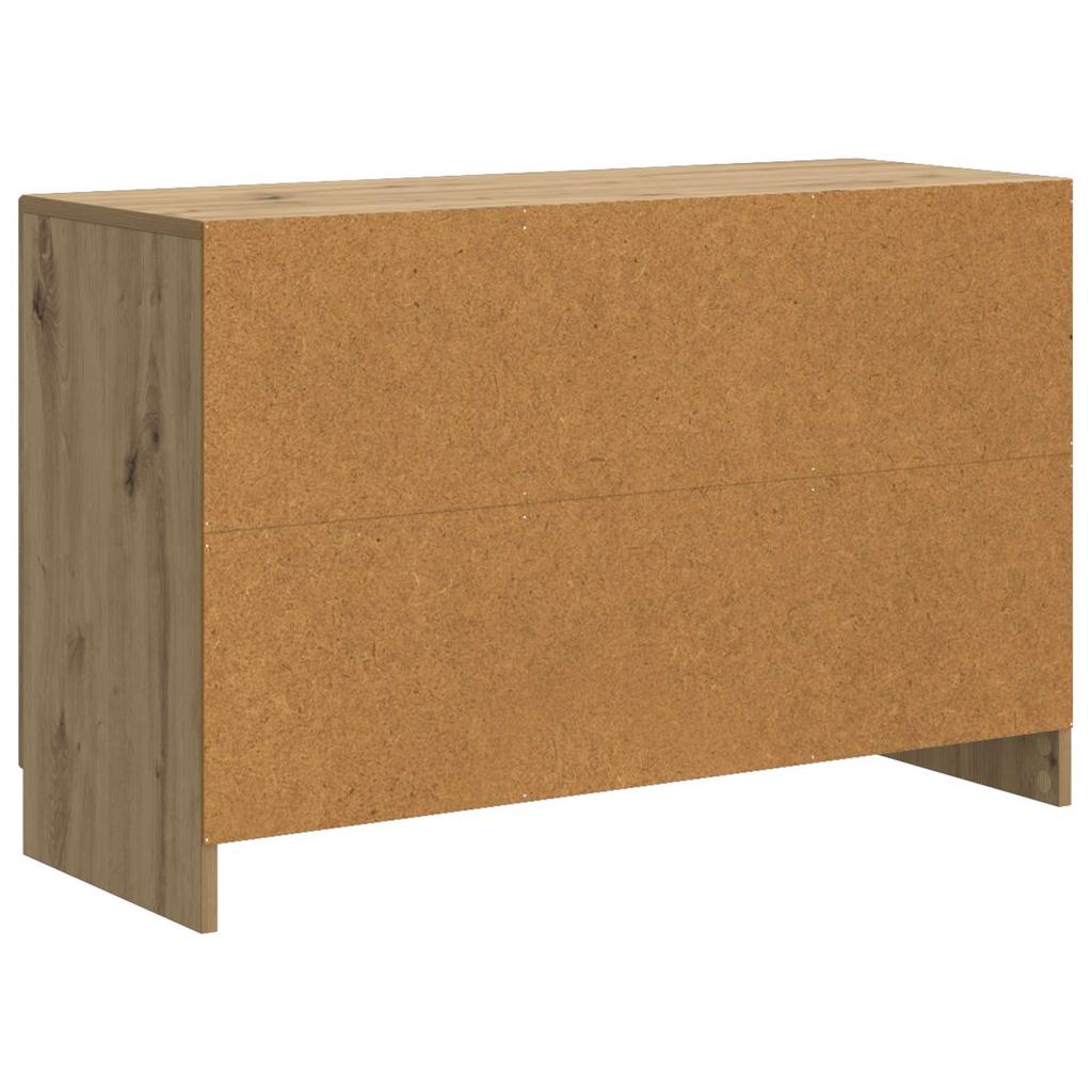 Artisan Oak Sideboard 89 x 34.5 x 57 cm Particleboard