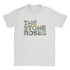 The Stone Roses Logo T Shirts for Men Pure Funny T-Shirt Round Neck Christmas Tour Tee Shirt Short Sleeve Clothing Summer#Color