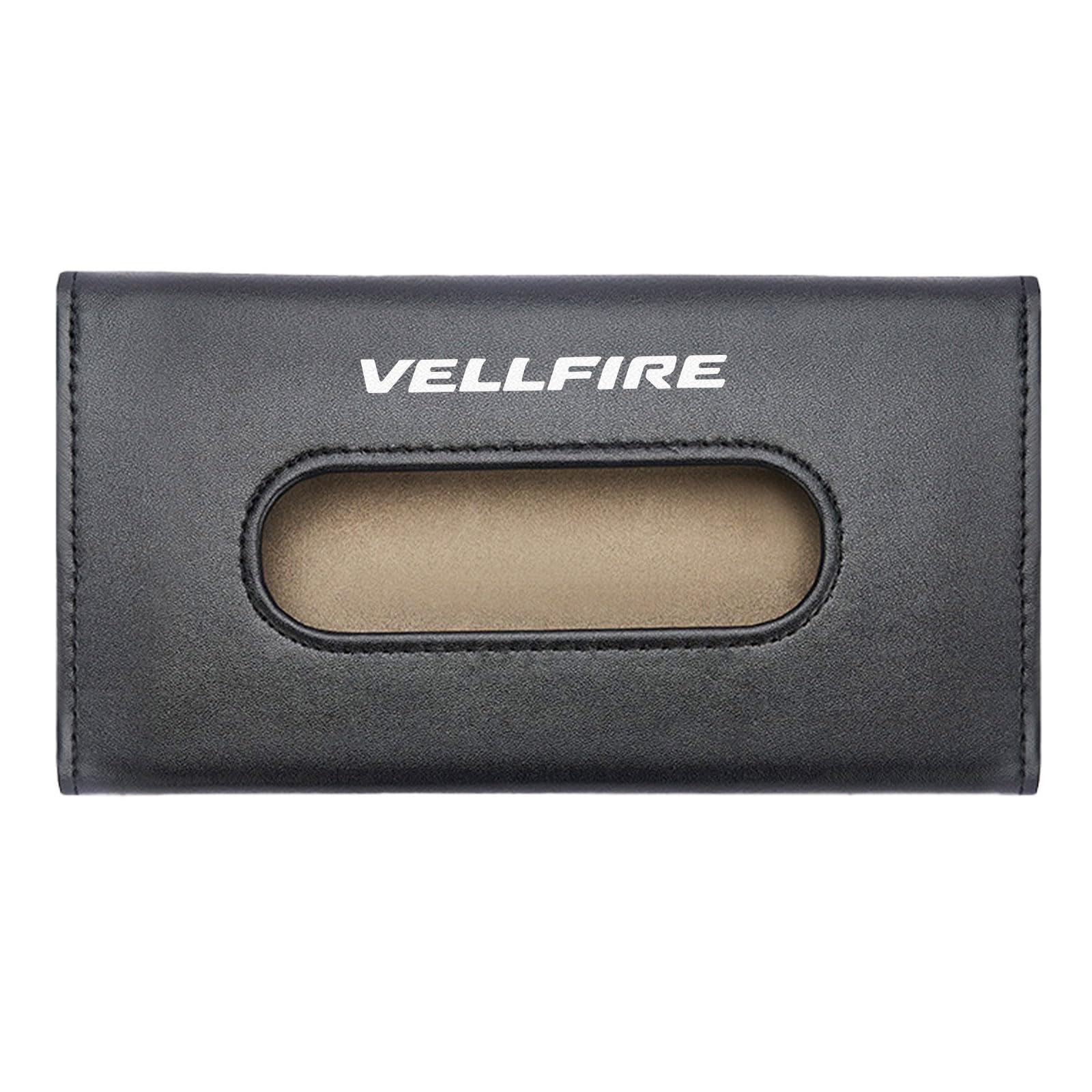

MAIFANGQI Car Tissue Box Custom Logo Leather Material Attaching Sun Visor Attachment Flush Mount Suitable for Vellfire