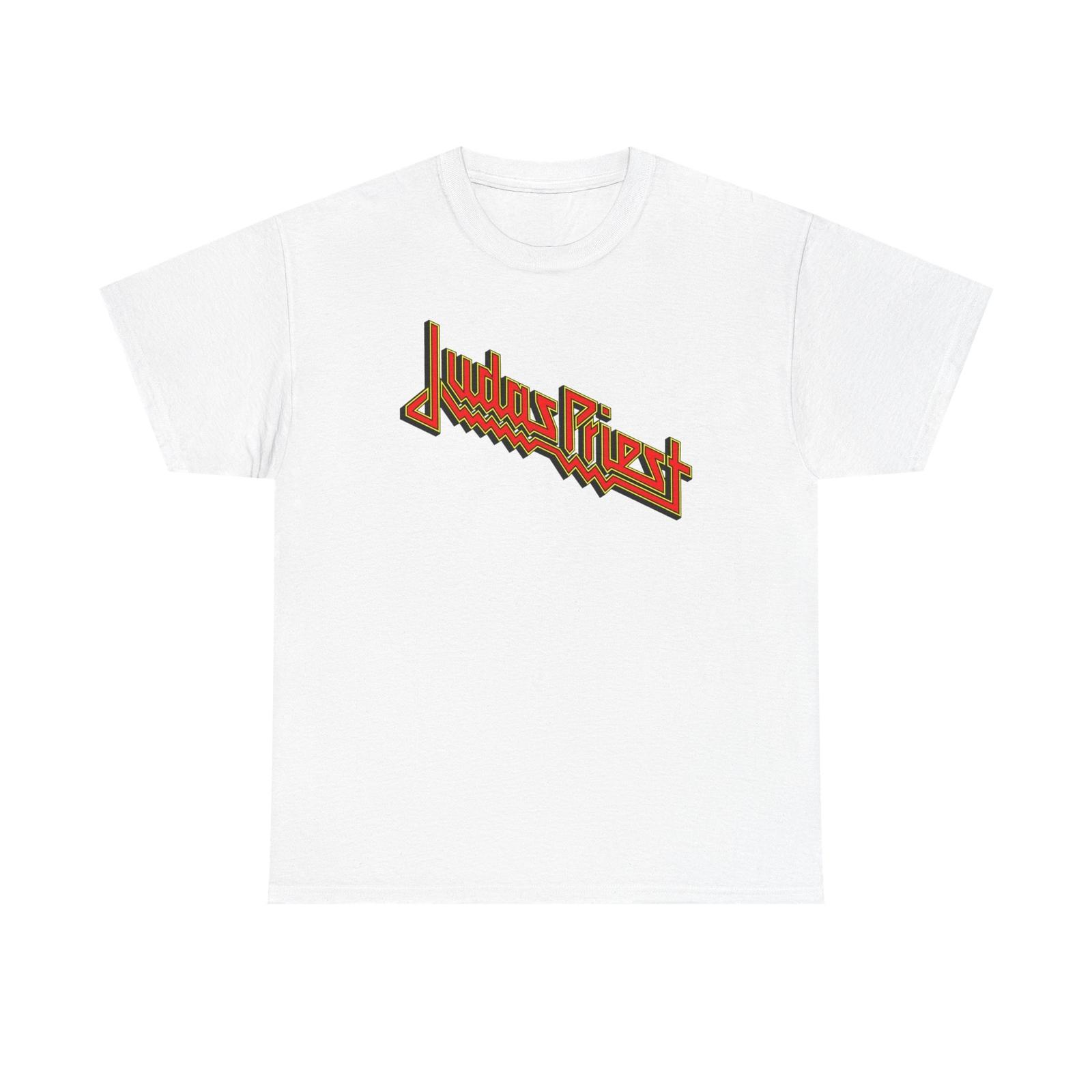 Vintage Concert Poster Unisex Heavy Cotton T-Shirt Mens Womens Tees Top Tee - Judas Priest M