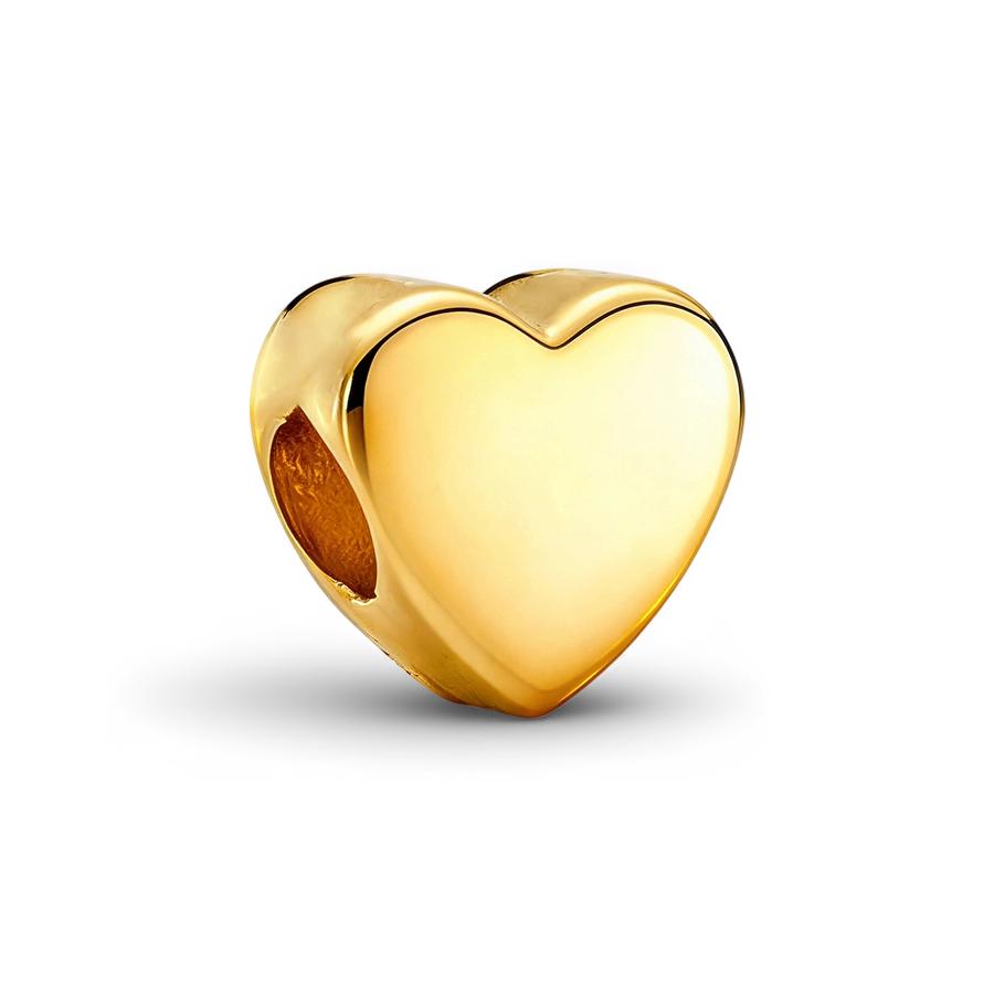 New Original Charms Sparkling Golden Hearts Series Angel Wings Hearts Clip Lucky Star Beads Fit Snake Bracelets DIY Jewelry Gift