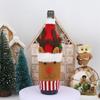 Christmas Wine Bottle Cover Santa Snowman Woven Wine Bottle Bags Christmas Party Dinner Table Decorations New Year Gifts