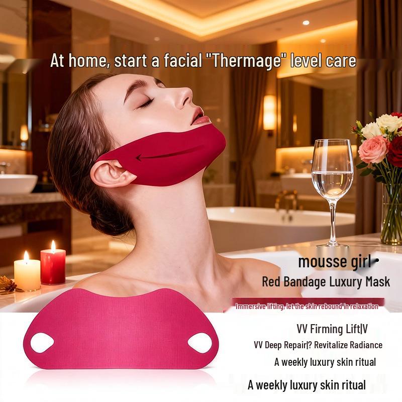 Mousse Girl V-Line Straffende & Revitalisierende Ohr-Maske