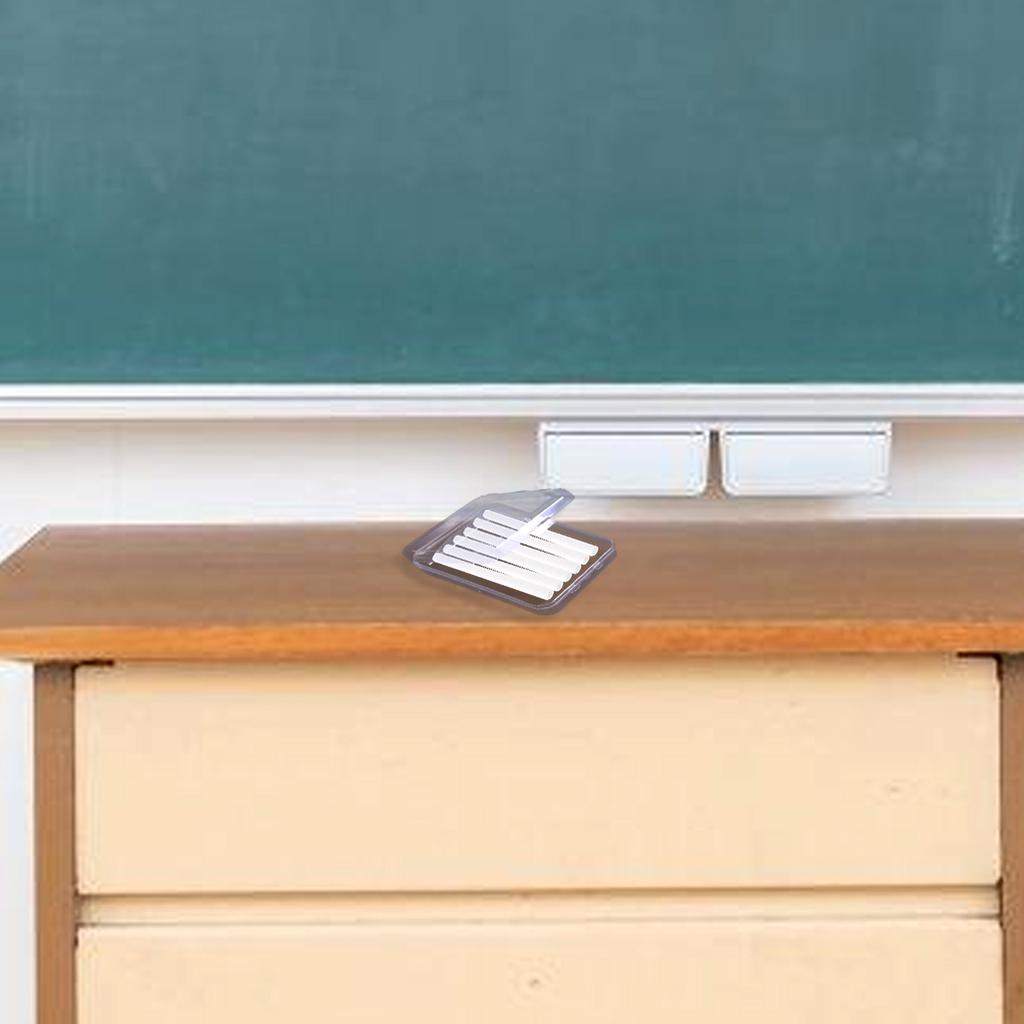 2 Pcs Multifunctional Storage Organizers Chalk Holder Storage Box Small Plastic Case Chalk Holde Storage Case for Artist