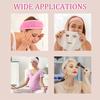 Mommy & Me Snap Headband Kit (3 Pcs), 1 Headband + 2 Wristbands, Ideal for Skincare & Makeup Application