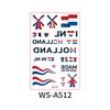 World fan national flag face stickers for football events, waterproof and sweat-resistant, suitable for competitions and sports events, tattoo