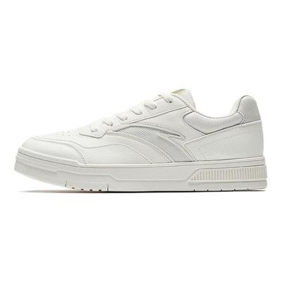 Baichuan Classic Versatile Non-Slip Wear-Resistant Low-Top Skate Shoes Women Sneaker White Gray 122528012-1