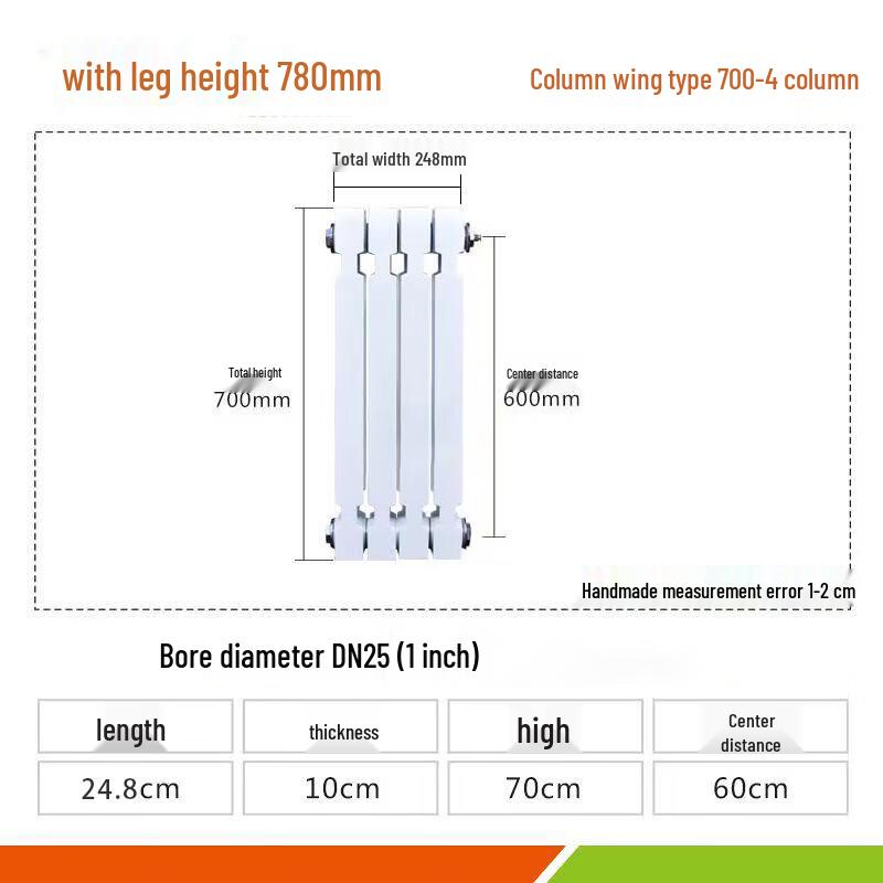 

Чугунный радиатор горячего водоснабжения Xuncheng Тип 780 старого образца