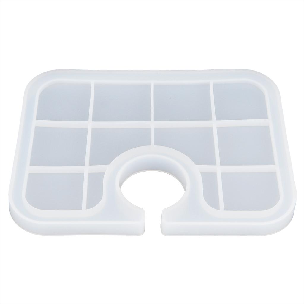 Silicone Mold Translucent Epoxy Resin Drop Glue Tray Tool for DIY Baking Decoration MakingSmall