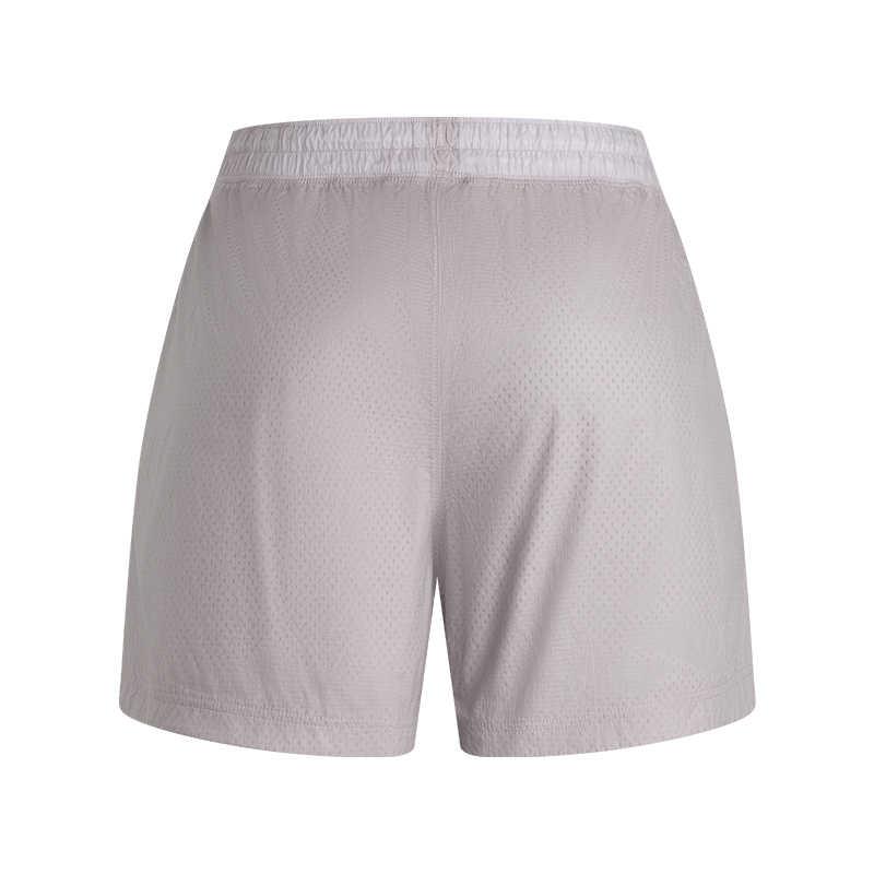 Under Armour Rival Breathable Comfortable Loose Fit Shorts Women Shorts Dawn-Gray Pink 1389628-009