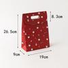 3Pcs New S/M/L Xmas Gift Box Flip Cover Paper Wrapping Paper Bag Candy Pack Bag Christmas
