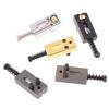 1/6Pcs Zinc Alloy Electric Guitar Roller Bridge Tremolo Saddles For Electric Guitar Replacement Bridge Saddle Set