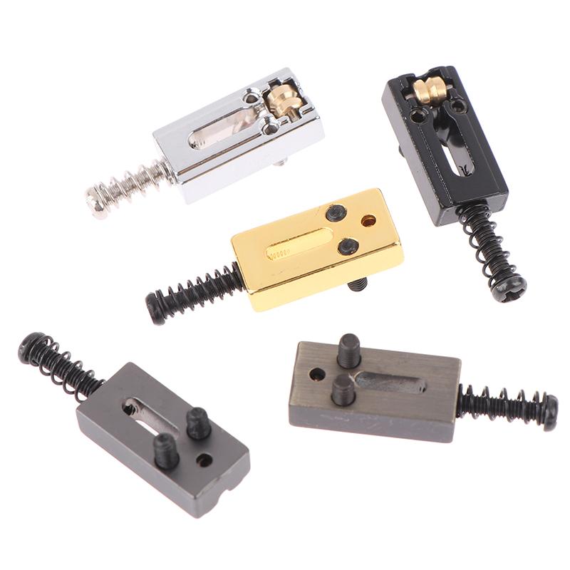 1/6Pcs Zinc Alloy Electric Guitar Roller Bridge Tremolo Saddles For Electric Guitar Replacement Bridge Saddle Set