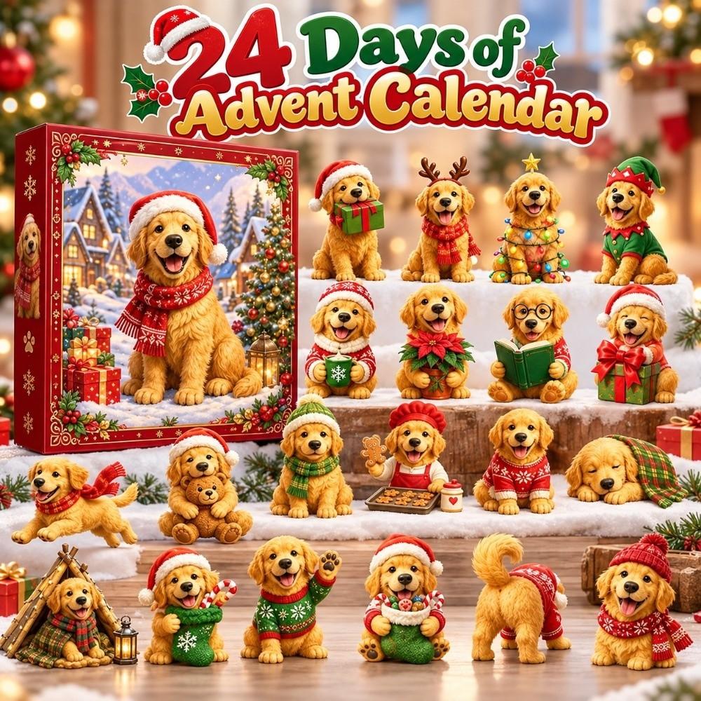 Acrylic 2D Flat Advent Calendar 2026 Daily Unboxing Animals Mini Figurines Ideal Gift