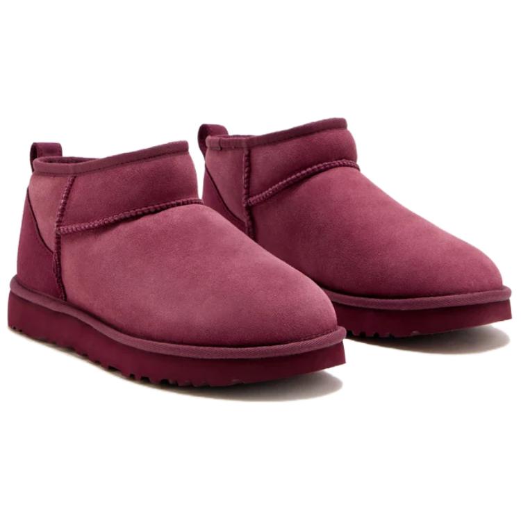 UGG Classic Ultra Mini Simple Comfortable Ankle Snow Boots Women boots Rose-Pink 1116109-BNTM