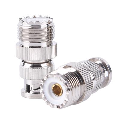 BNC-Stecker auf SO239 UHF PL-259 Buchse RF Buchse Koaxial Adapter Kabelstecker