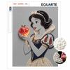 Snow White Pearl Painting Handmade Diy Pearl Art Painting Simple Living Room Hanging Painting Decoration