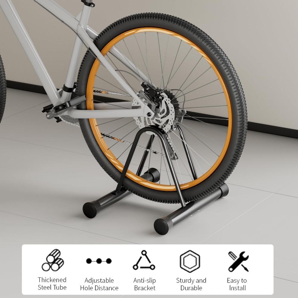 Durable Bike Storage Rack Floor-standing Bike Repair Stand  For All Bikes Parking