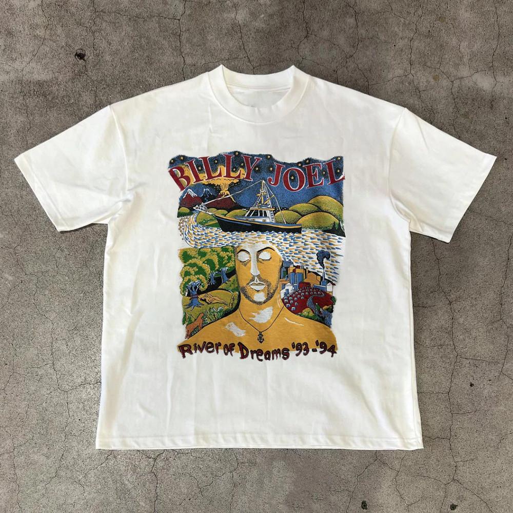Vintage Billy Joel River Of Dreams T-shirt All Size S to 5XL NE390 Unisex T-Shirt XXXXL