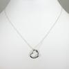 [Used] TIFFANY/Tiffany 925 Open Heart Pendant/Necklace/j28-35