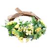 Faux   Half Wrth Spring   Yr Round Artificial Floral Wrth for Farmhouse Front Door Porch Wedding Decor