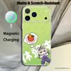P-Pretty Anime D-Derby Cute For iPhone 17,16,15,14,13,12,11,Pro,Max,Plus Transparent White Phone Case Magnetic Wireless Charging