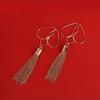 New 1 Pair Heart Nipple Clamps With Tassel Sex Adjustable Body Clips Non-piercing Jewelry For Women And Couples