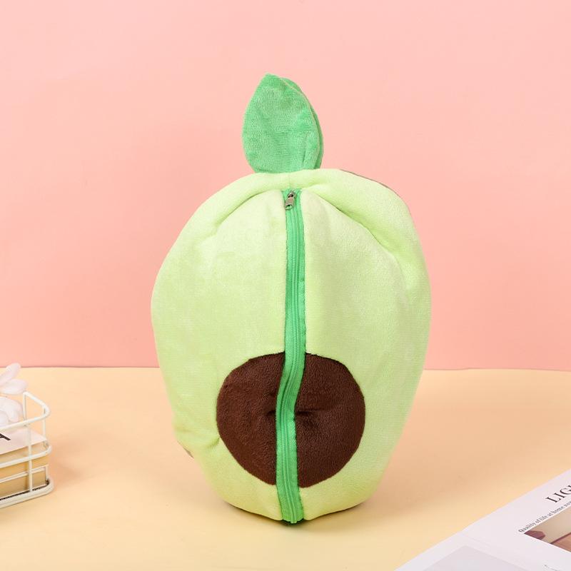 Glowing Breathing Avocado Donkey Plush Toy - Washable & Funny Comfort Doll for Kids