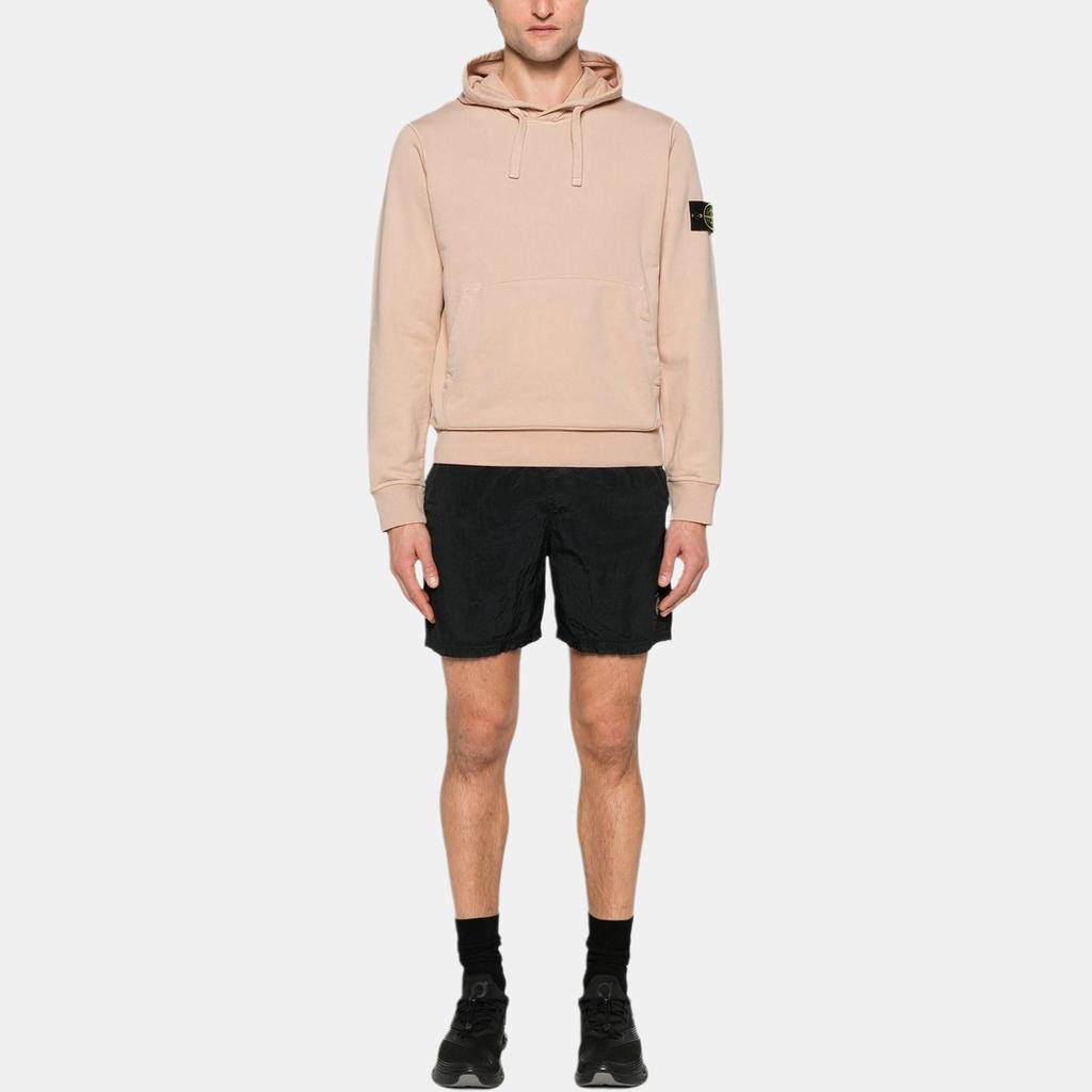 STONE ISLAND Felpa con Cappuccio e Patch Logo SS25 Manica Lunga Unisex Felpa Rosa Fiore di Ciliegio K1S1561000-45S0051-V0082