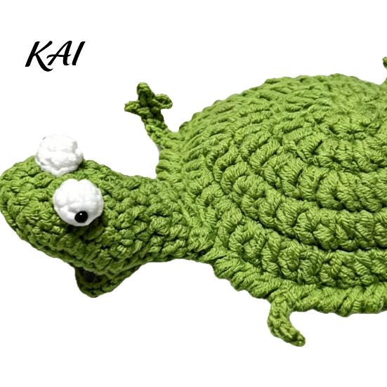 Kit Fai da Te Sottobicchiere Lucertola all'Uncinetto, Artigianato Animale a Maglia Fatto a Mano, Sottobicchiere Decorativo per Tazza da Bevanda Caffè per Adulti, Principiante