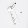 Key Portable Bottle Opener Beer Bottle Can Opener Hangings Ring Keychain Kitchen Tool Simulated Metal Key Keychain Bottle Opener