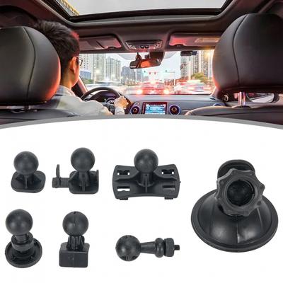 Driving Recorder Bracket 1 * Cam Mount Holder 6 * Adapters Black Color