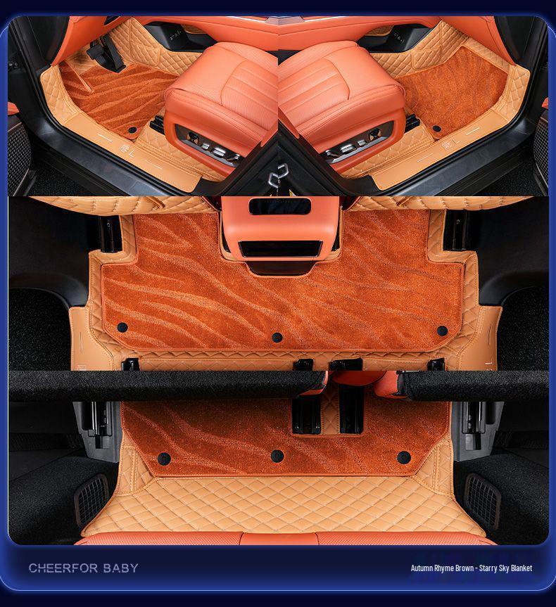Floor Mats for 25 BYD Tang L Models - Custom-Fit, Modified Interior Mats for Tang L DMI and EV