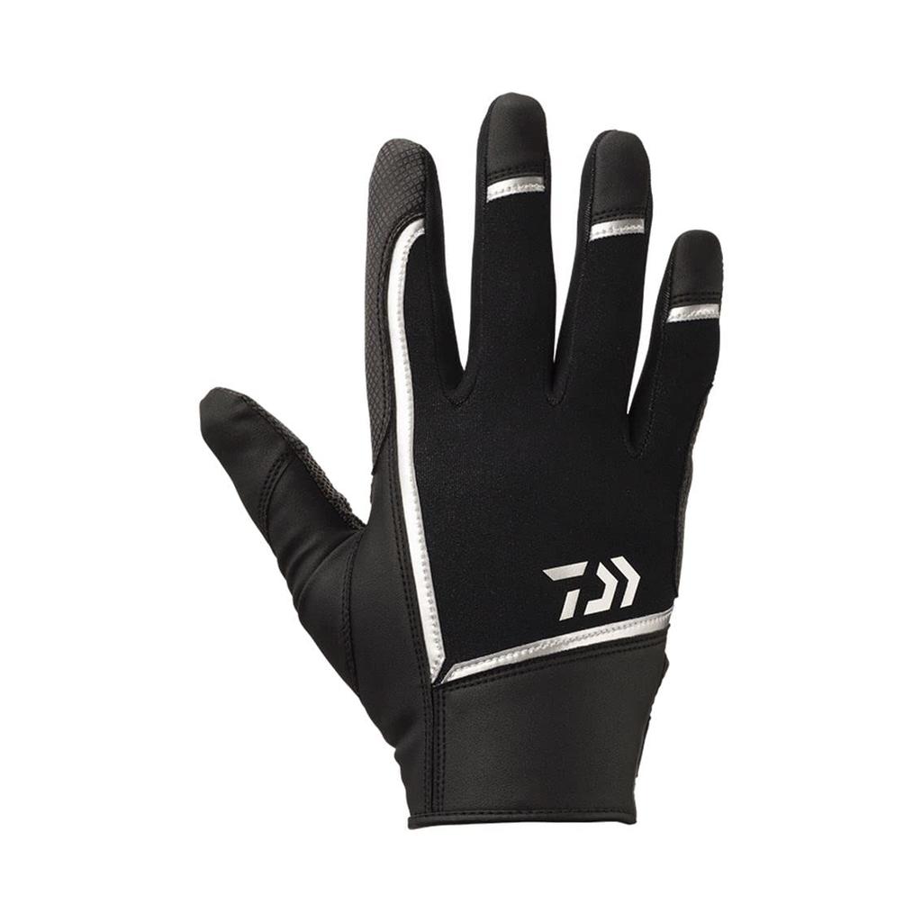 DAIWA Salt Game Cold Protection Gloves Black XL DG-7122W