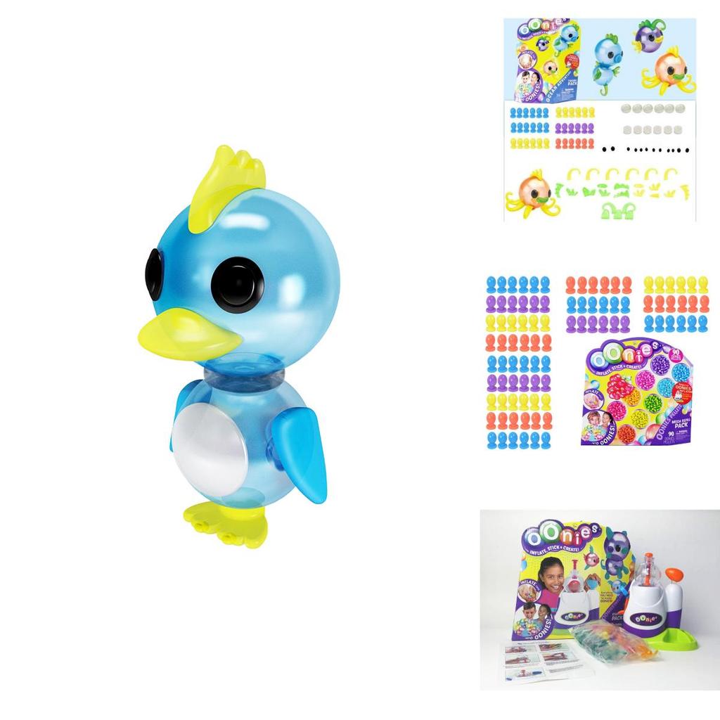 Oonies Refill Pack Sticky Ball Bubble Inflator Kids Diy Educational Toy