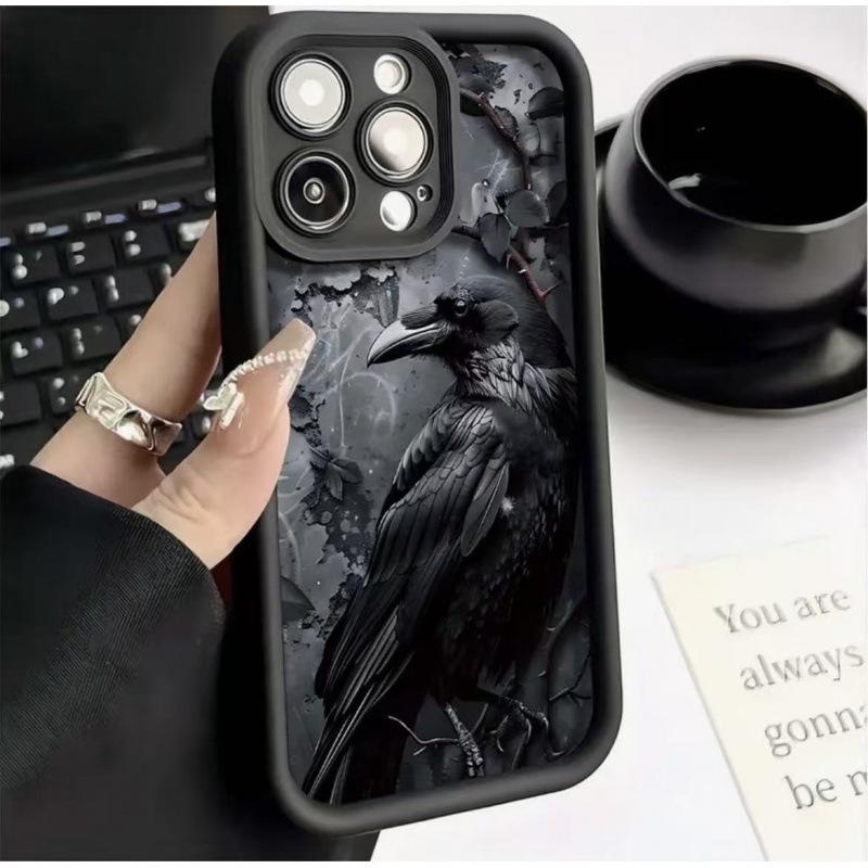 Raven Case for Apple iPhone 17 Promax - Japanese Korean Style iPhone XS