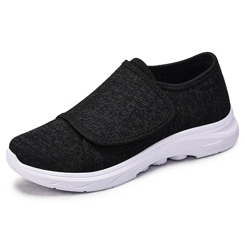 Shoes women's versatile summer new comfortable mother shoes Velcro lightweight casual shoes women's shoes soft sole not tired feet