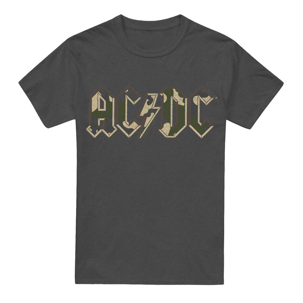 AC/DC Unisex Adult Camo Logo T-Shirt