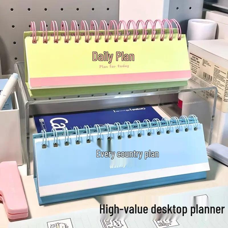 

Ежедневный настольный календарь и планировщик: Расписание на день/месяц/неделю для студентов и офиса Blue Star Weekly Planner - 1 Book