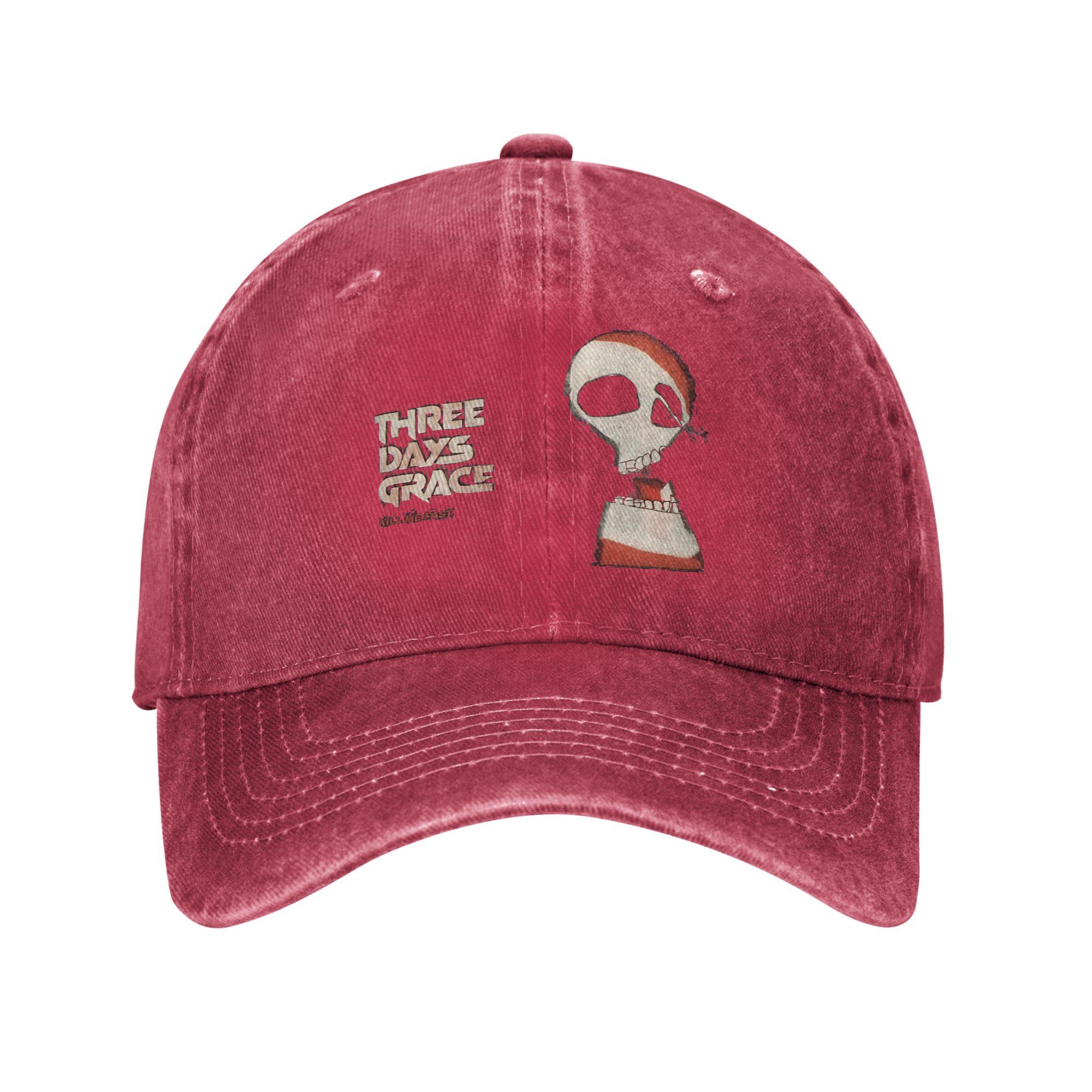 Alienation THREE DAYS GRACE Accessories Baseball Cap Unisex Women Casual  Caps Hat Adjustable Sun Cap One Size