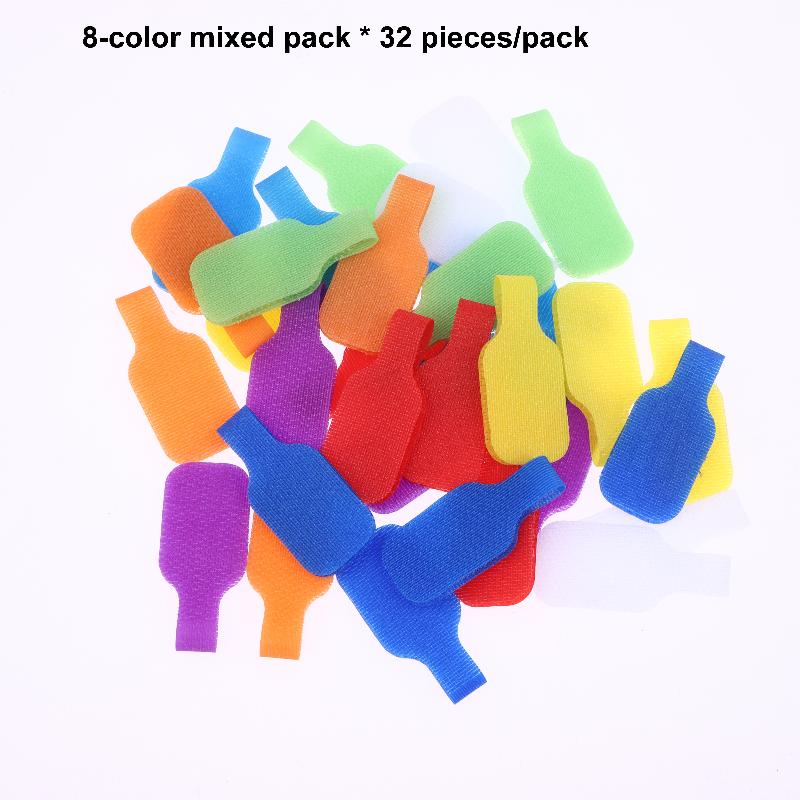 1Set Colored Cable Ties For Cable Marking, Organization, And Identification, Durable And Easy To Use, Capable Of Writing