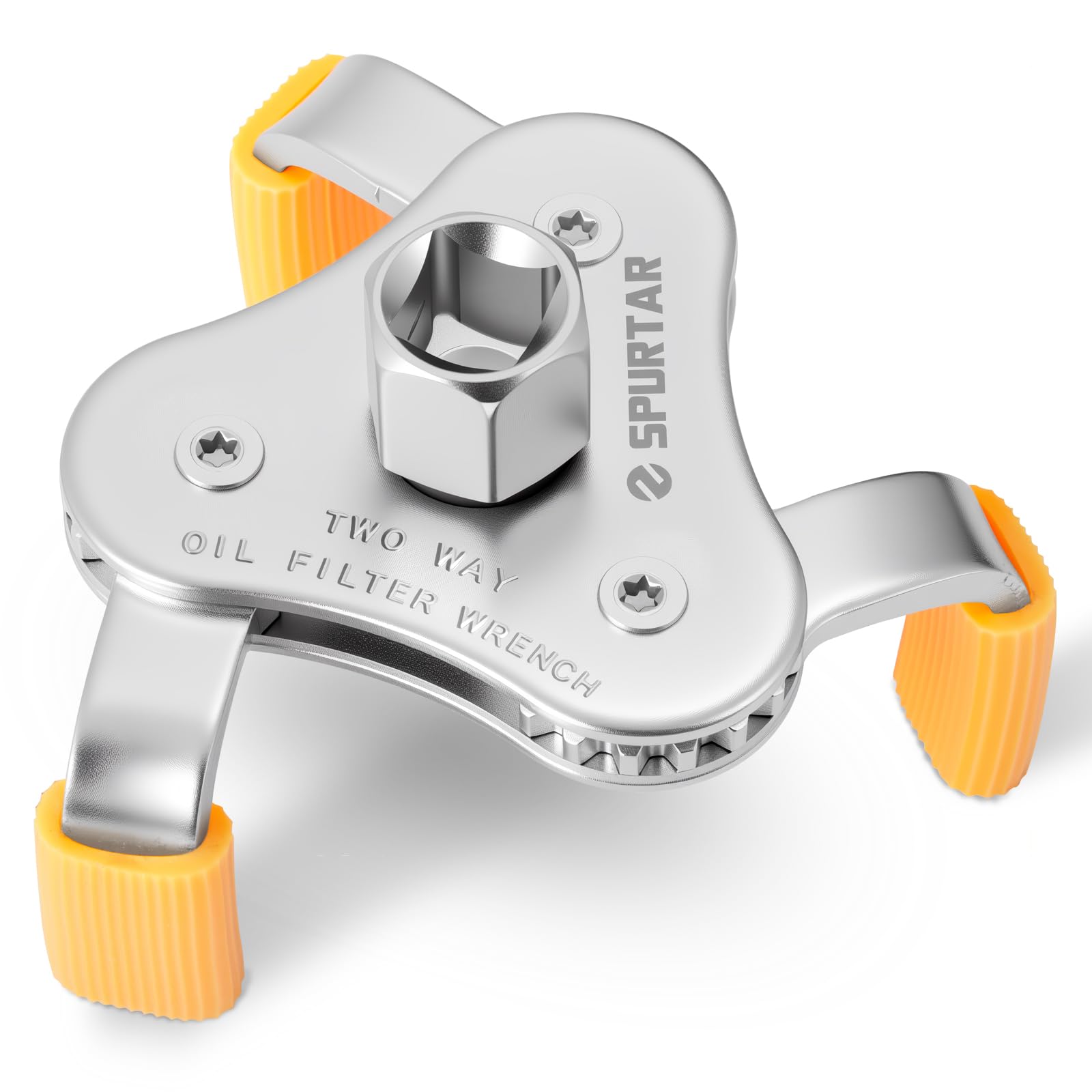 Spurtar Oil Filter Wrench 68mm-102mm 3-claw type 9.5mm drive angle