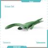 Marine Animal Model Set: Shark, Turtle, Dolphin, Whale, Penguin, Crab, and Seabed Creatures